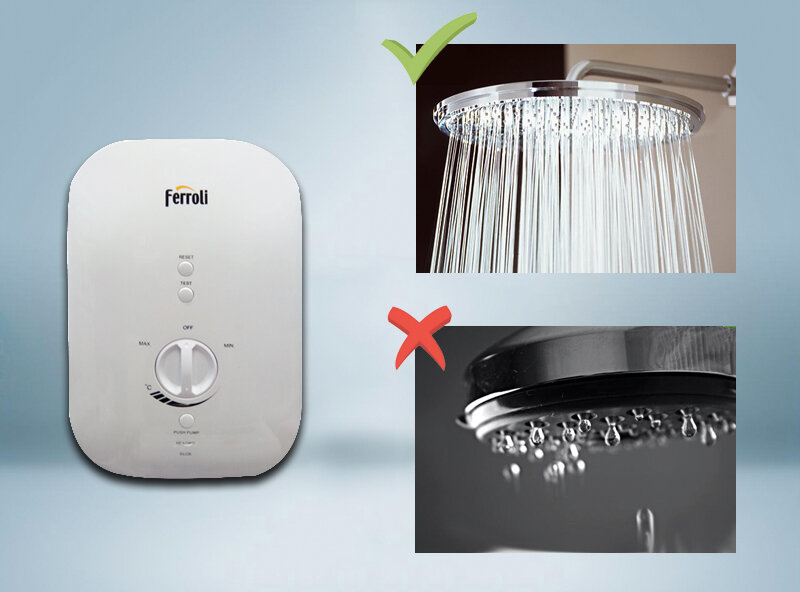 Máy nước nóng Ferroli DIVO SSP 4.5 kW Máy nước nóng Ferroli DIVO SSP 4.5 kW