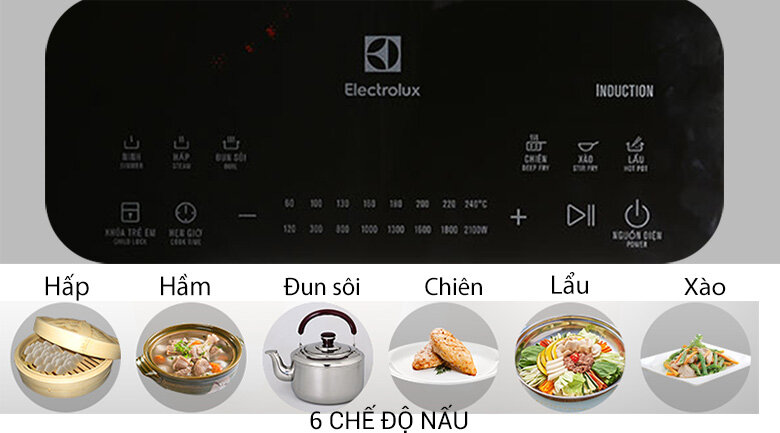 Bếp từ Electrolux ETD42SKS Bếp từ Electrolux ETD42SKS