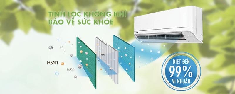 Điều hòa 1 chiều Toshiba H13U2KSG- 12.900BTU