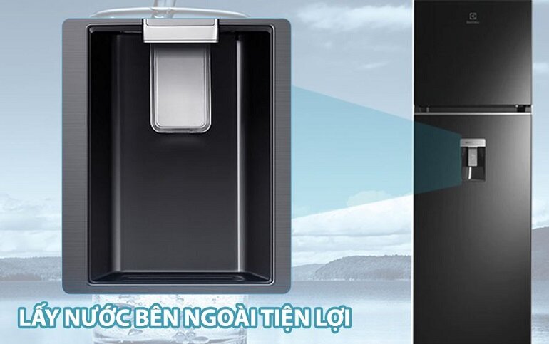 Tủ lạnh Electrolux Inverter ETB3760K-H