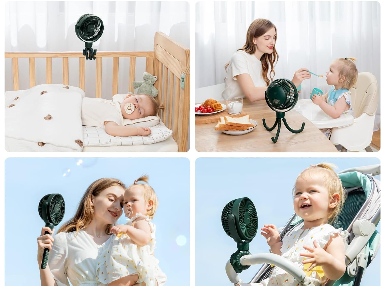 Quạt tích điện  