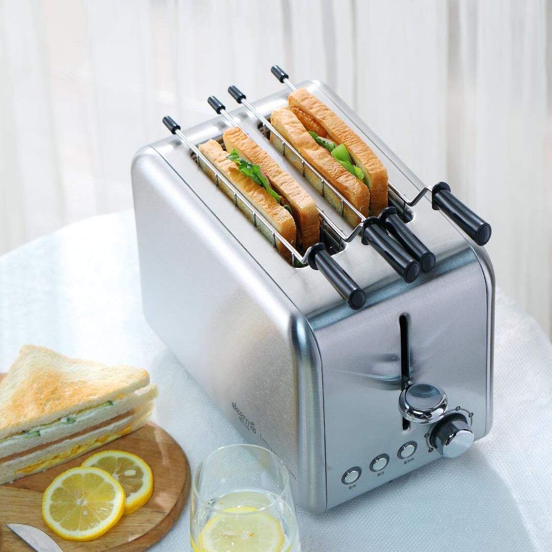 Máy nướng bánh mì và làm Sandwich Deerma... Máy nướng bánh mì và làm Sandwich Deerma...