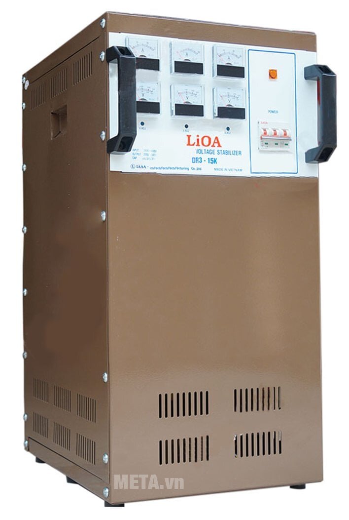 Ổn áp 3 pha khô Lioa 15KVA DR3 15KII Ổn áp 3 pha khô Lioa 15KVA DR3 15KII