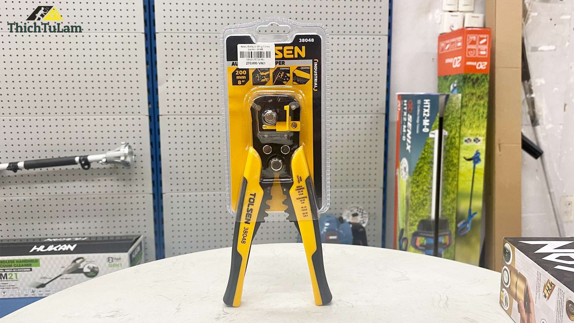 Kéo cắt đa năng 220mm Tolsen 30049