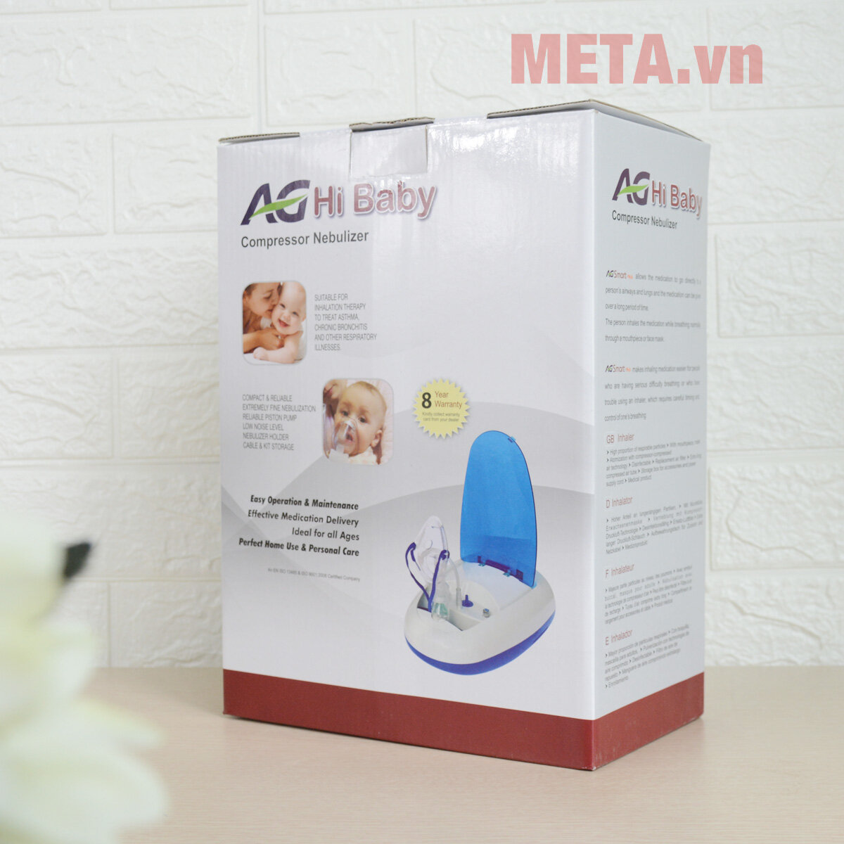 Máy xông hút AG Hibaby AG601