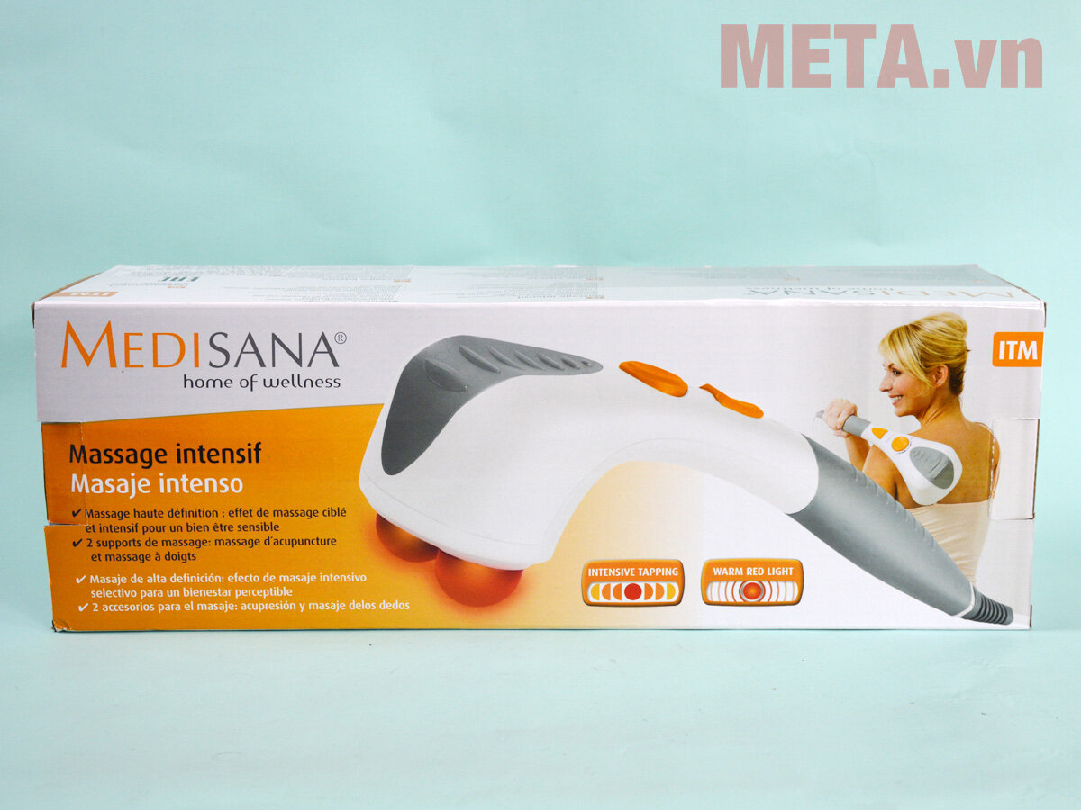 Máy massage đấm 2 đầu đèn hồng ngoại ITM