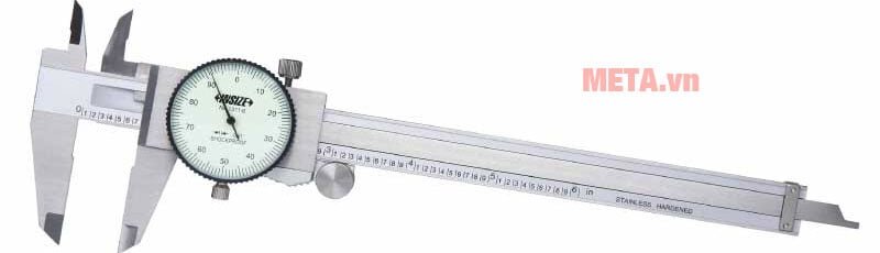 Thước cặp đồng hồ có khả năng đo trong phạm vi 0 - 200m Thước cặp đồng hồ