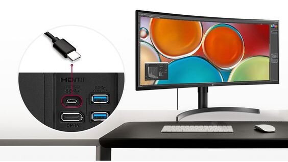 Cổng USB-C dễ dàng cài đặt và kết nối 1