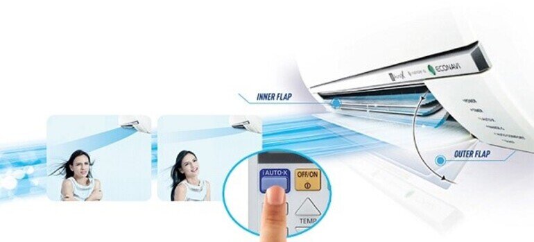 Điều hòa Panasonic Inverter 12000 BTU 1 chiều U24XKH-8 gas R-32