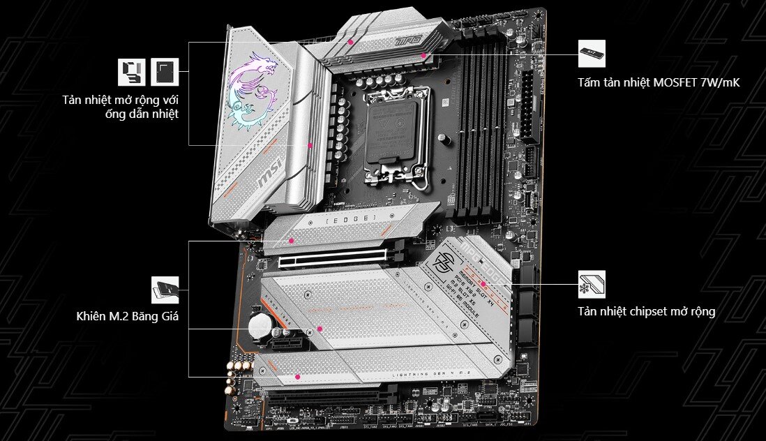 Mainboard MSI MPG Z790 EDGE Wifi DDR5 