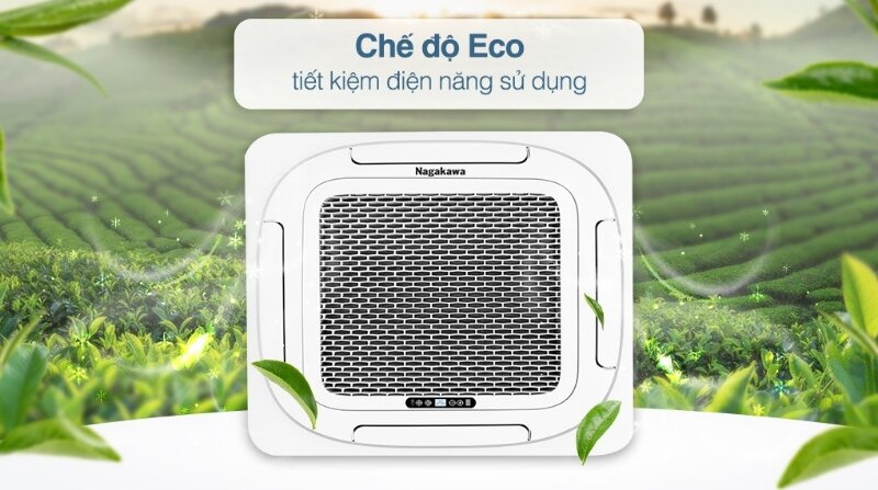 Điều hòa âm trần Nagakawa 18000 BTU 1 chiều NT-C18R1T20 gas R-410A