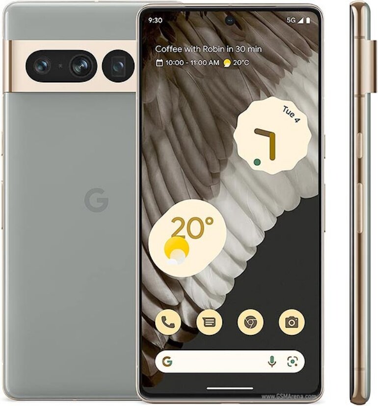 google pixel 7 pro 128gb thiết kế