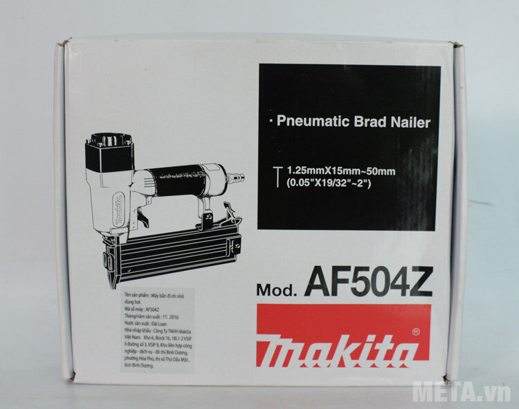 Máy bắn đinh thẳng Makita AF504Z