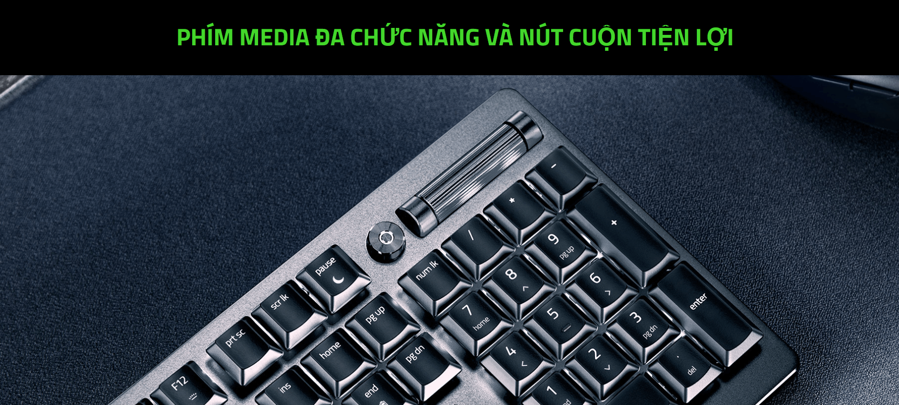 Bàn phím game Razer DeathStalker V2 Low Profile Optical (RGB/USB/Linear Red sw) (RZ03-04500100-R3M1) 7