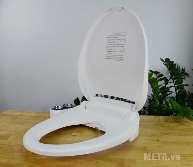 Thiết bị vệ sinh Hyundae Bidet 2 vòi phun HB-9200 có nắp