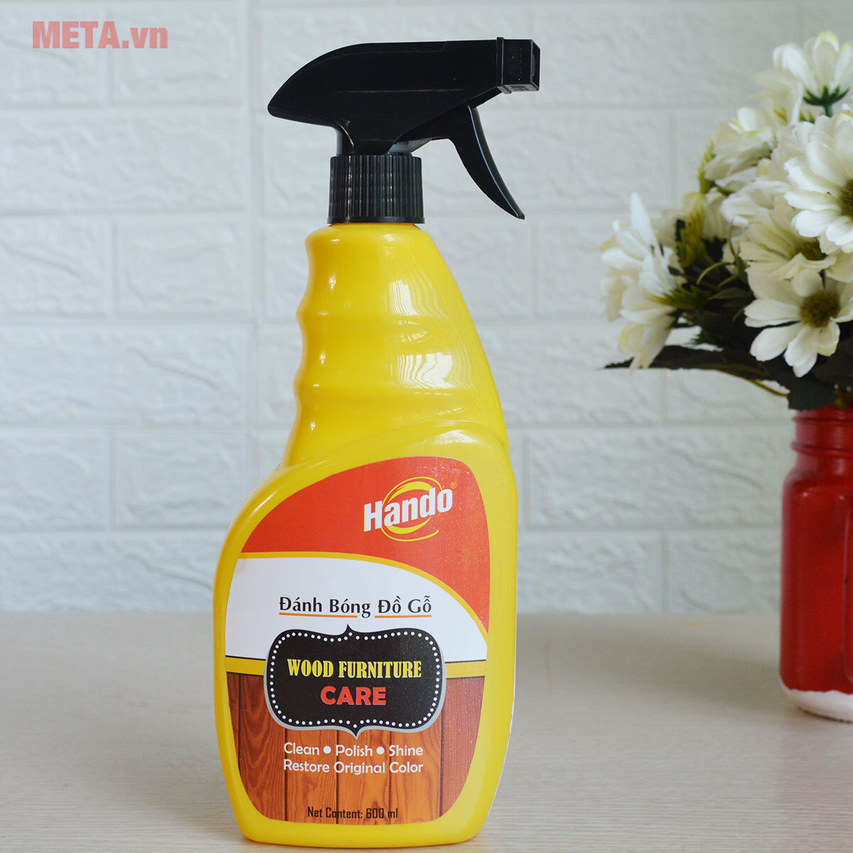 Bình xịt làm sạch và đánh bóng đồ gỗ Hando
