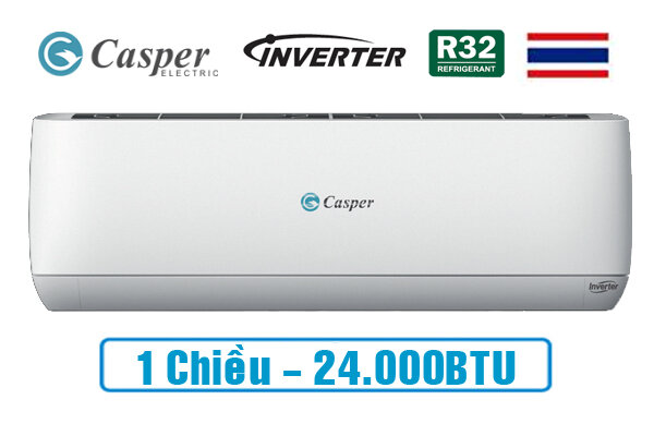 Điều hòa Casper 24000 BTU 1 chiều Inverter IC-24TL32 gas R-32