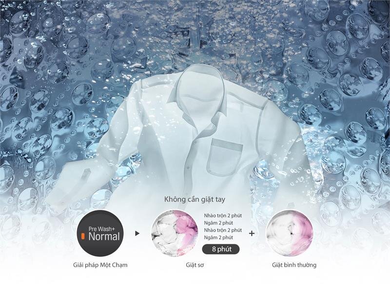 Máy giặt 15.5kg LG T2555VS2M Smart Inverter