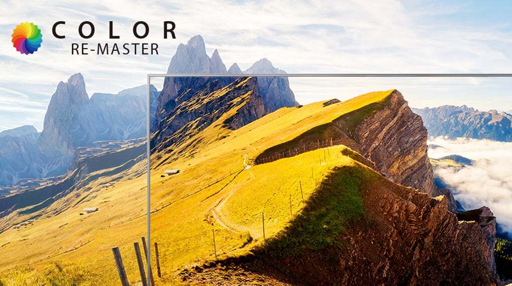 Color Remaster tái tạo thế giới màu sắc rực rỡ hơn Tivi Full HD Toshiba 43E31MP 43 inch