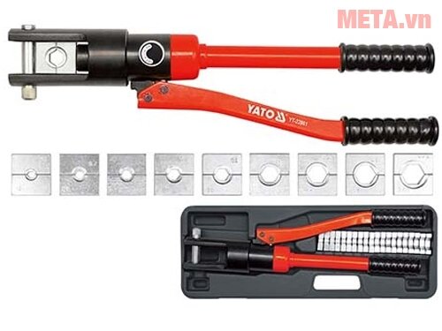 Bộ kìm bấm cos thủy lực YT-22861 Bộ kìm bấm cos thủy lực YT-22861