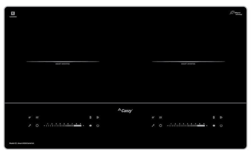 Sự an toàn luôn được đặt lên hàng đầu với bếp từ đôi Canzy CZ Smart 9C939