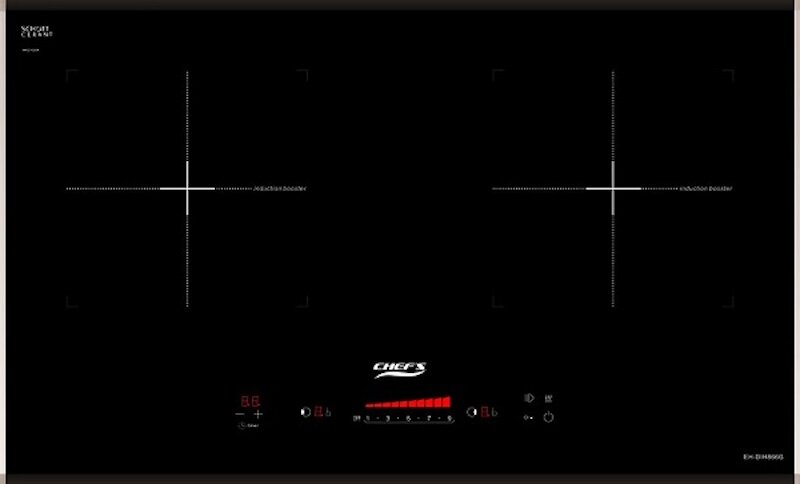 Bếp từ Chef's EH-DIH866G sở hữu tổng công suất ấn tượng lên đến 3600W