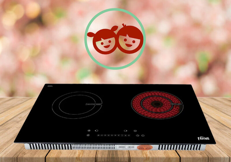 Ferroli CPN-4200IC trang bị khóa trẻ em an toàn