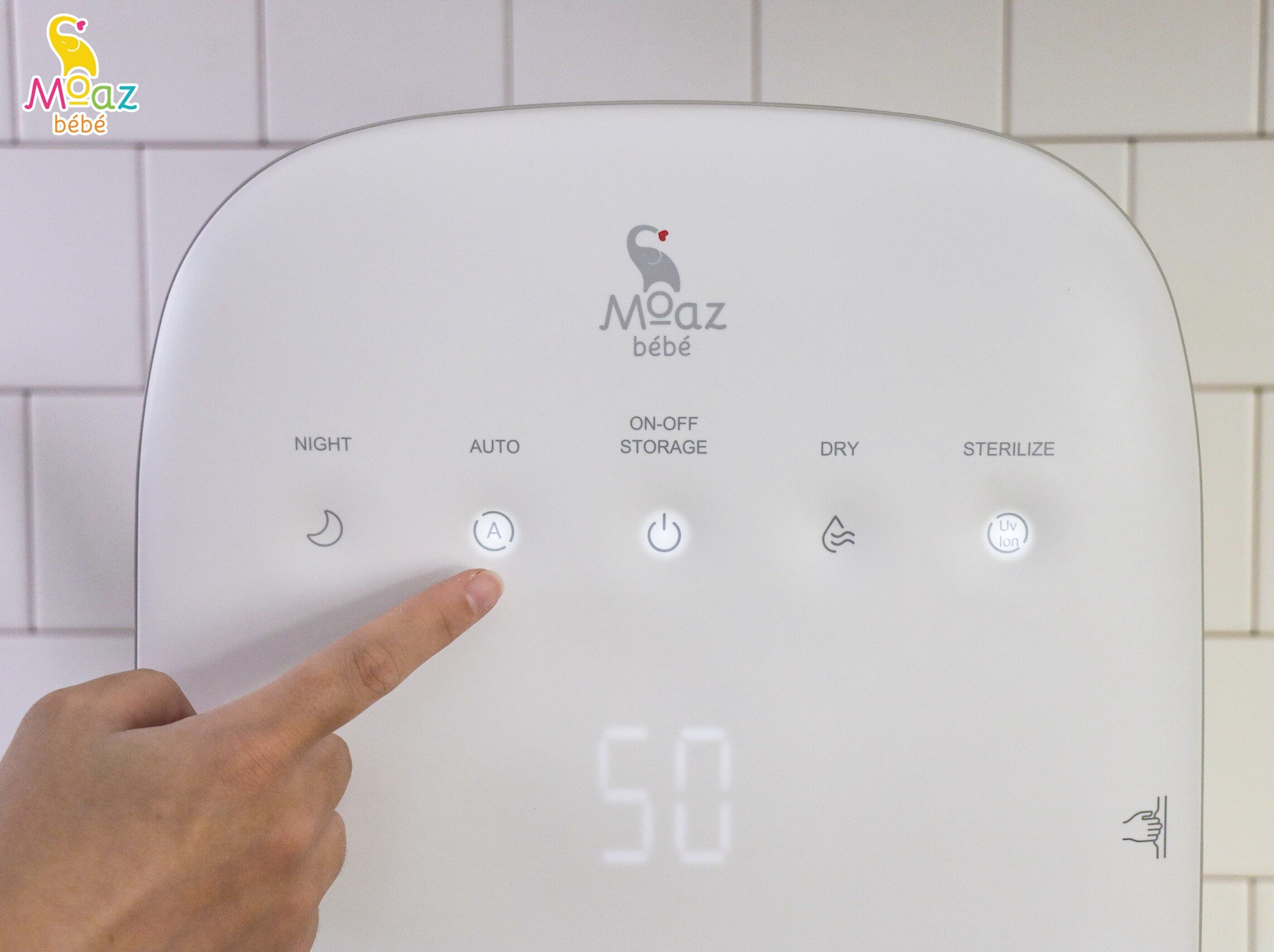 Chức năng của máy tiệt trùng UVC ION Moaz BéBé MB-072