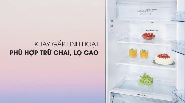 Tủ lạnh Panasonic NR-BL389PSVN 366 lít Inverter