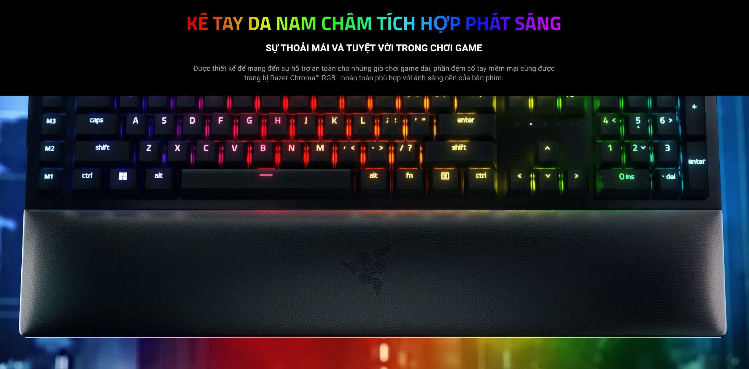 Bàn phím cơ gaming có dây Razer BlackWidow V4 Pro