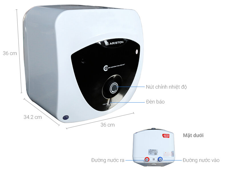 Máy nước nóng Ariston AN 15 LUX FE 15 lít Máy nước nóng Ariston AN 15 LUX FE 15 lít