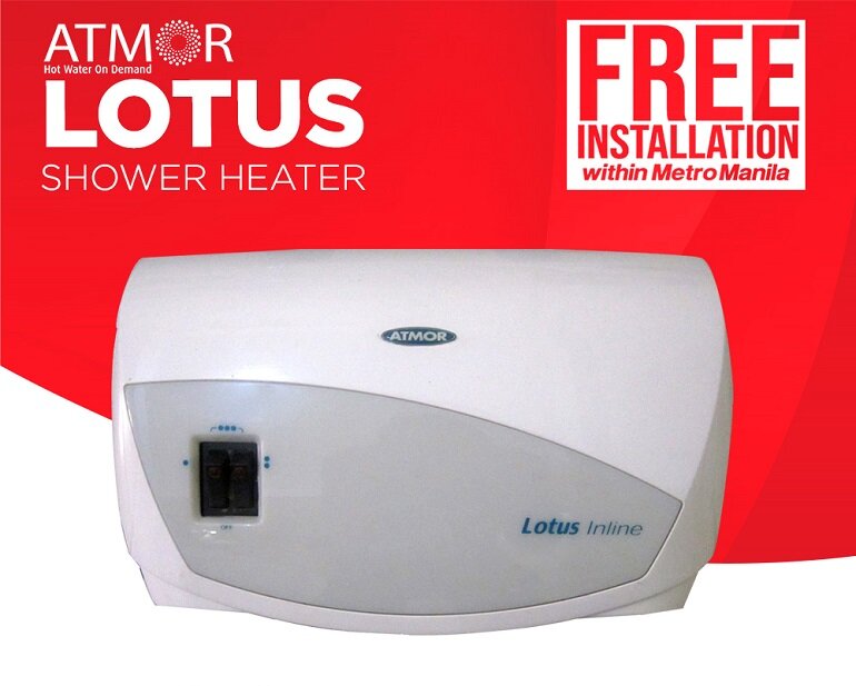 Bình nóng lạnh trực tiếp Atmor Lotus