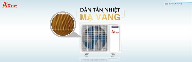 Điều hòa Akino 9000 BTU 1 chiều Inverter AKN-9CINV1FA dàn nóng