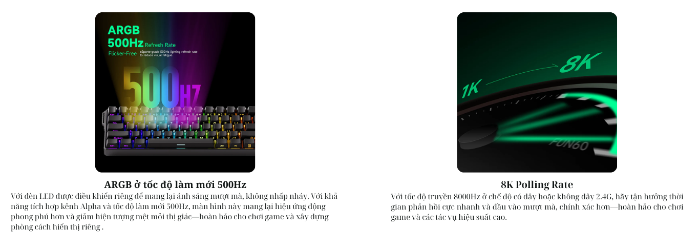 Bàn phím AKKO MonsGeek FUN60 Pro SP 5