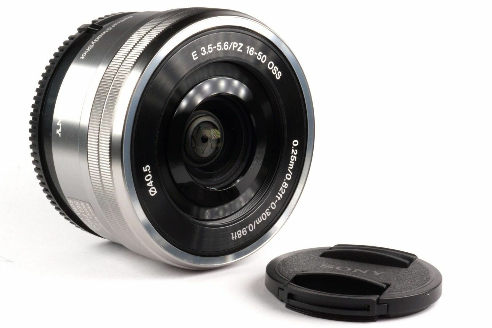 Ống Kính Sony E PZ 16-50mm F3.5-5.6 OSS (SEL1650) (Bạc)