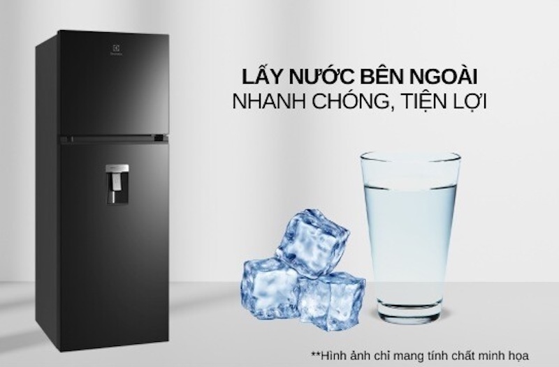 Tủ lạnh Electrolux Inverter 312 lít ETB3440M-H 2 Tủ lạnh Electrolux Inverter 312 Lít ETB3440M-H