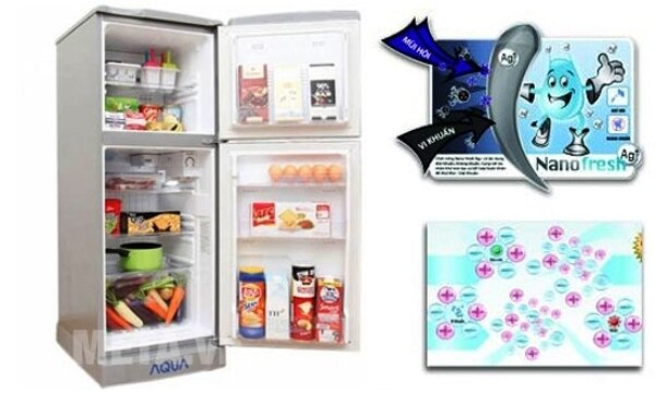 Tủ lạnh Sharp 271L 270D-SL