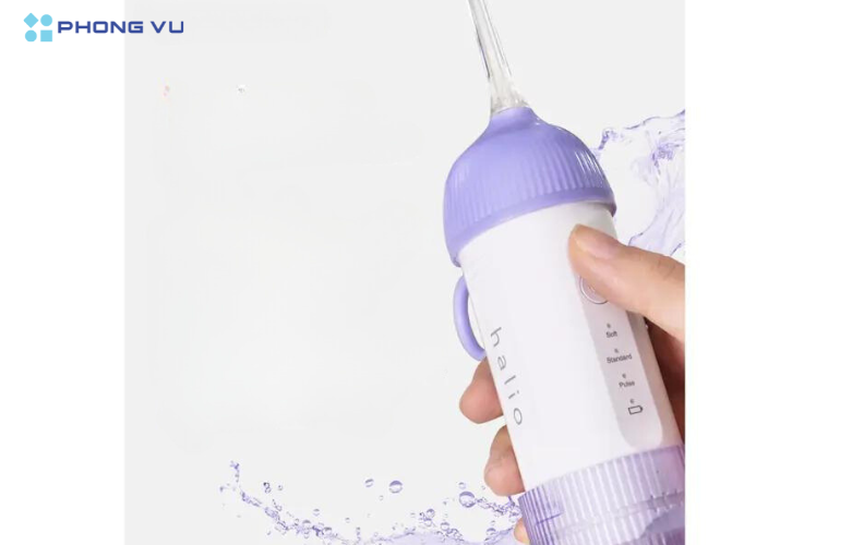 3 Chế độ: Soft - Standard - Pulse - nhiều áp lực nước với phù hợp với tình trạng răng miệng