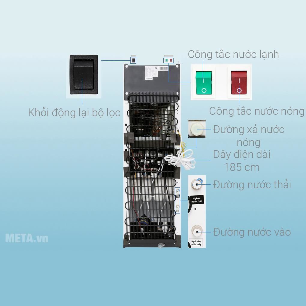 Máy lọc nước trực tiếp RO Toshiba TWP-W1643SV Máy lọc nước trực tiếp RO Toshiba TWP-W1643SV