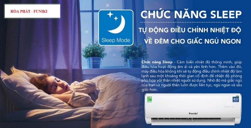 Điều hòa Funiki 18000 BTU 1 chiều HSC-18MMC hẹn giờ