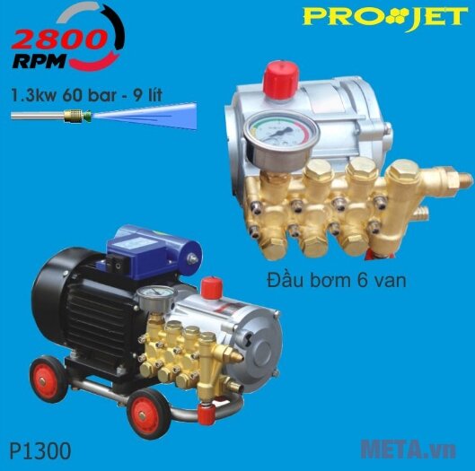 Máy rửa xe Projet P1300