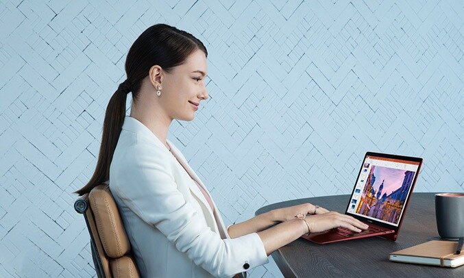 Laptop Asus UX391UA-ET081T (Aluminum Red)- Siêu mỏng