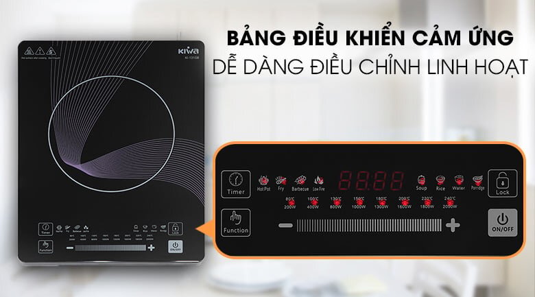 Bảng điều khiển cảm ứng hiện đại