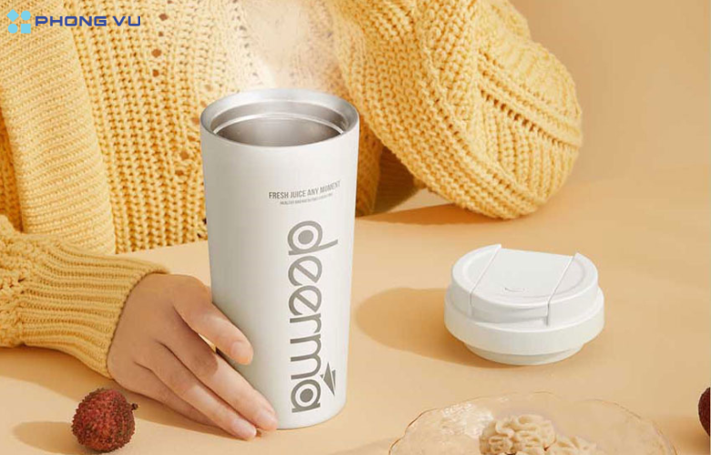 Máy xay sinh tố Deerma NU90 chất liệu cao cấp, an toàn