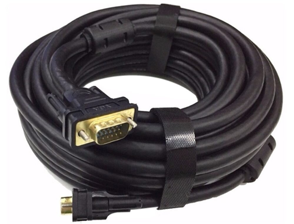 Cáp VGA LCD Kingmaster 25m (3+6) KV607