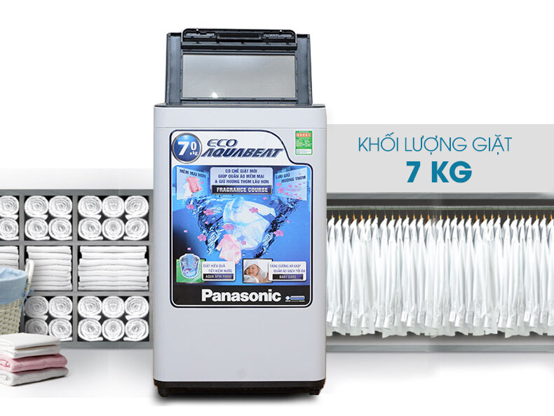 Máy giặt Panasonic NA- F70VB6MDK 7.0 kg Máy giặt Panasonic NA- F70VB6MDK 7.0 kg