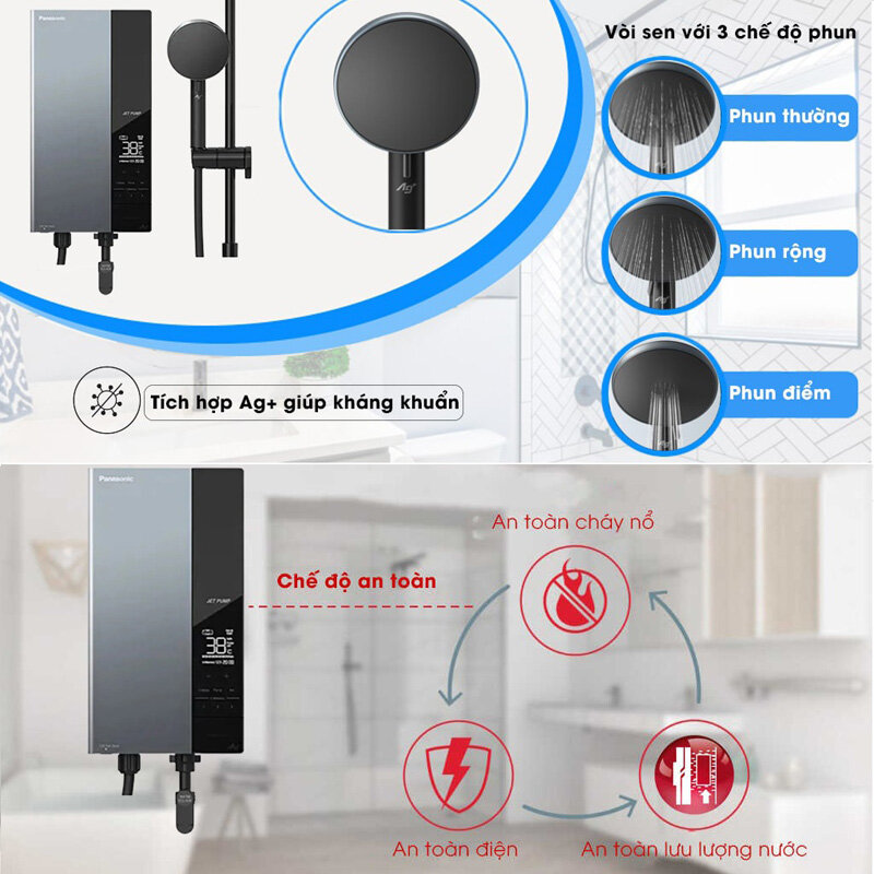 bình nóng lạnh Panasonic DH-4UDP1VZ
