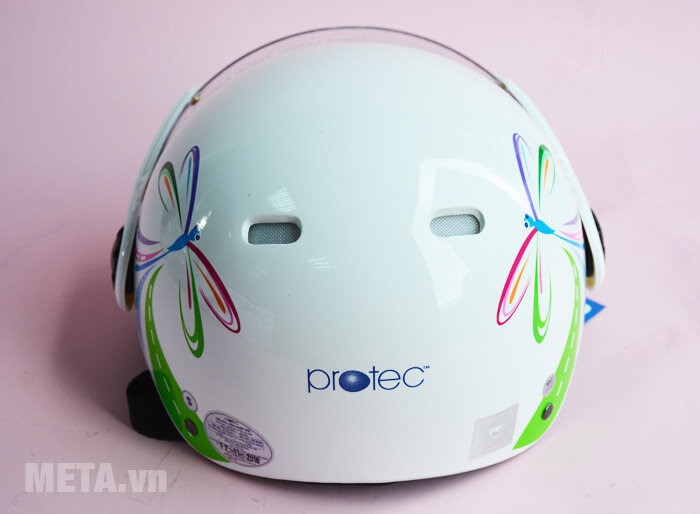 Mũ bảo hiểm Protec Kitty S 2 màu (có kính)