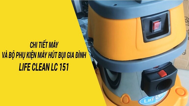 Máy hút bụi LifeClean LC 151