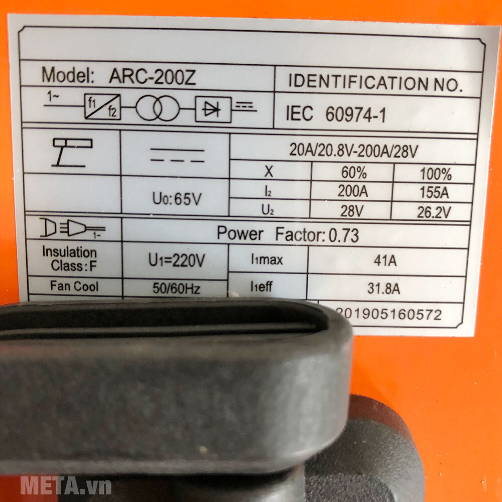 Máy hàn que Kenmax ARC 200Z Máy hàn que Kenmax ARC 200Z